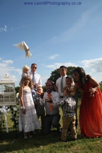 Wedding Doves Wisconsin - and the World. This photo of a wedding release in the United Kingdom